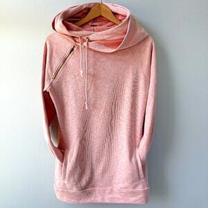 Mindy Maes Market & Double Hood Blush Sweatshirt Small